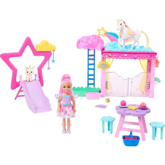 Barbie A Touch of Magic Chelsea Doll Playset with Baby Pegasus - Picture 2 of 6